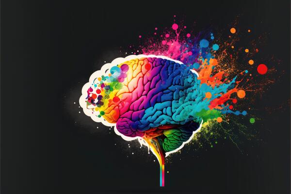 artistic-image-of-brain-rainbow-colors
